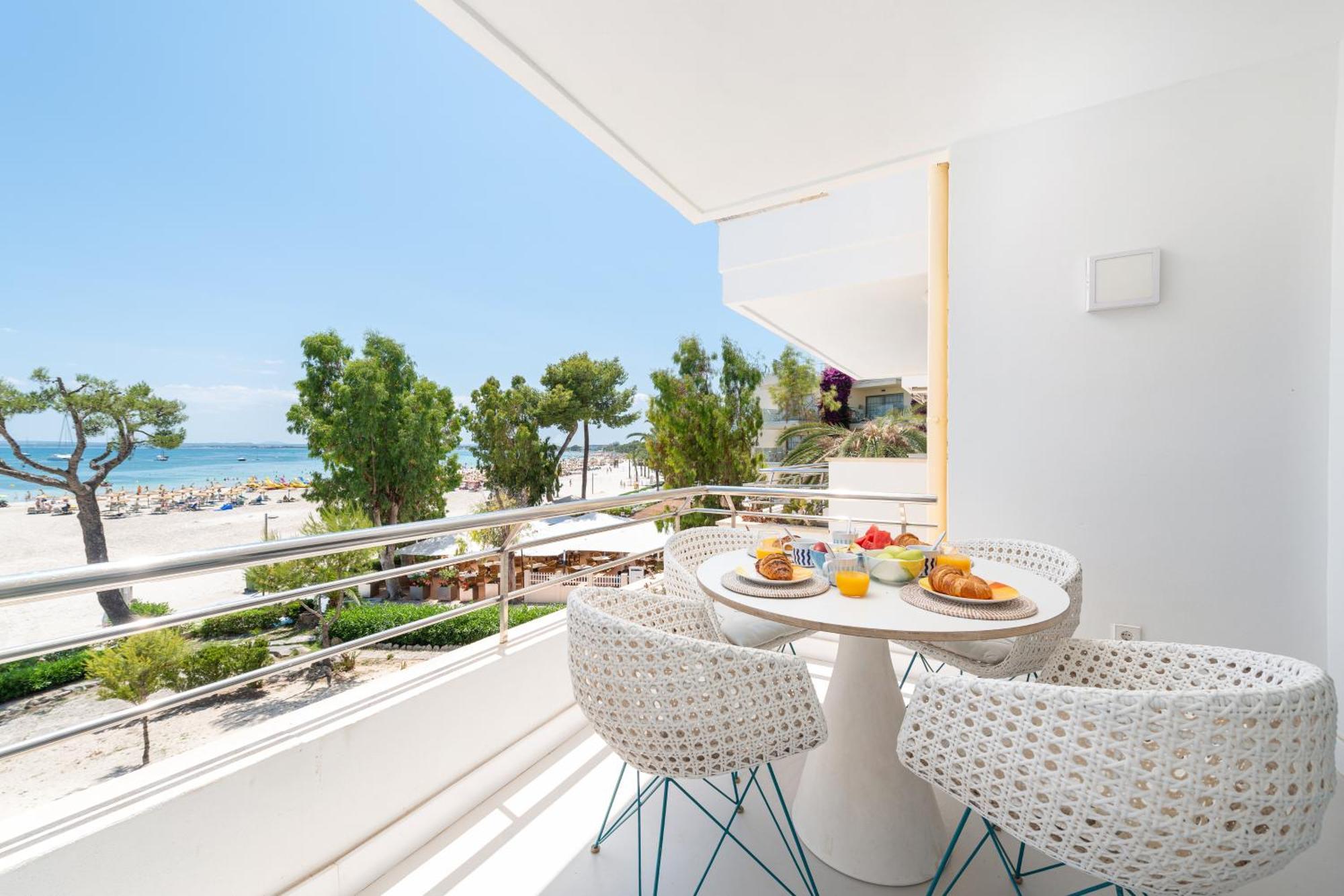 Apartment Blue View Port d'Alcúdia Exteriér fotografie